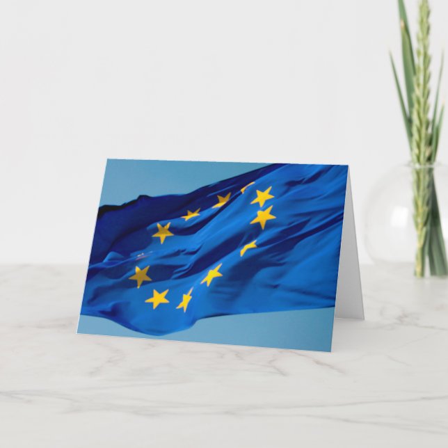 EU flag Card (Front)