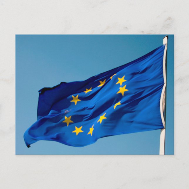 EU flag Postcard (Front)