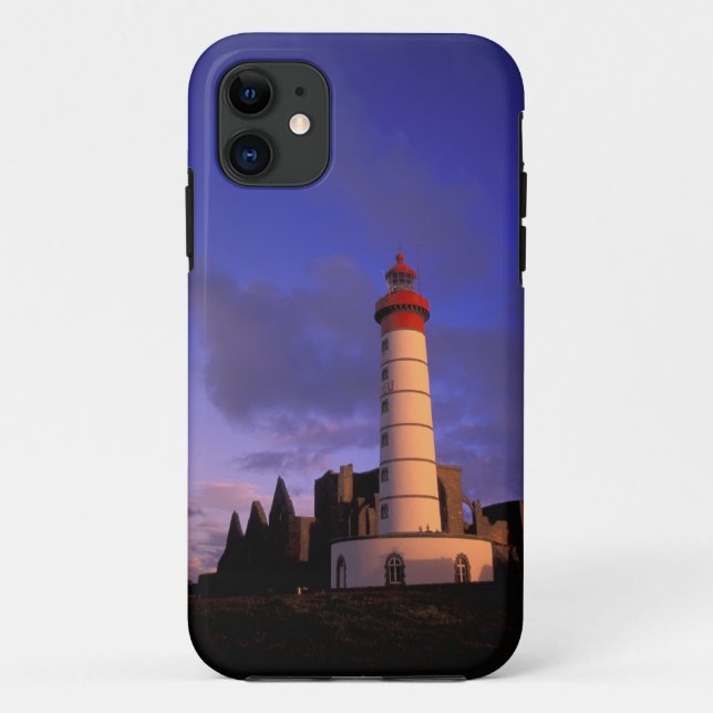 EU, France, Brittany, Finistere, St. Mathieu, Case-Mate iPhone Case (Back)