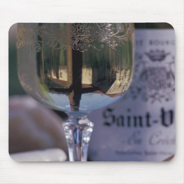 EU, France, Chablis, Local wine Mouse Mat (Front)