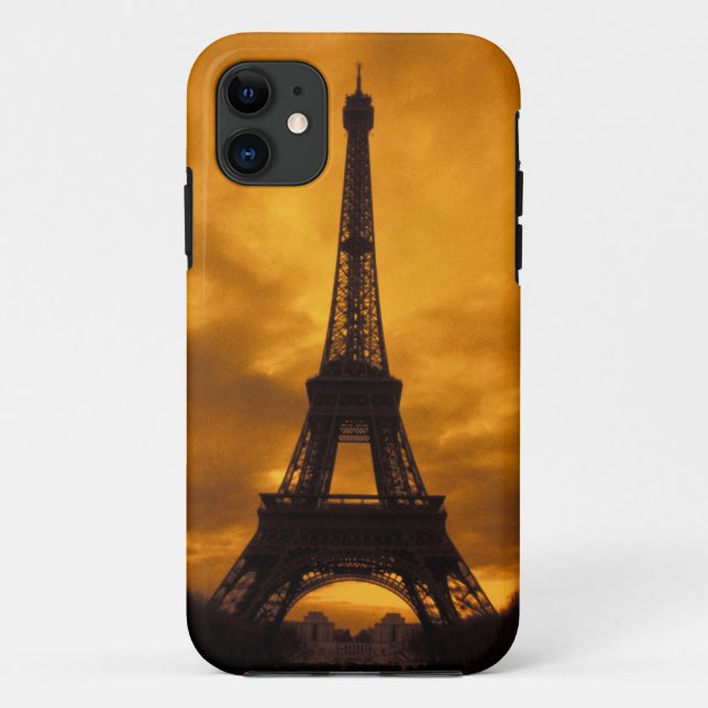 EU, France, Paris.  Eiffel Tower. Case-Mate iPhone Case (Back)