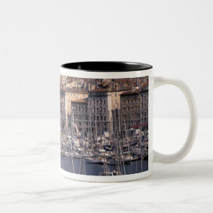 EU, France, Provence, Bouches, du, Rhone, 8 Two-Tone Coffee Mug