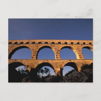 EU, France, Provence, Gard, Pont du Gard. Roman Postcard