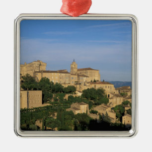 EU, France, Provence, Vaucluse, Gordes, Metal Tree Decoration