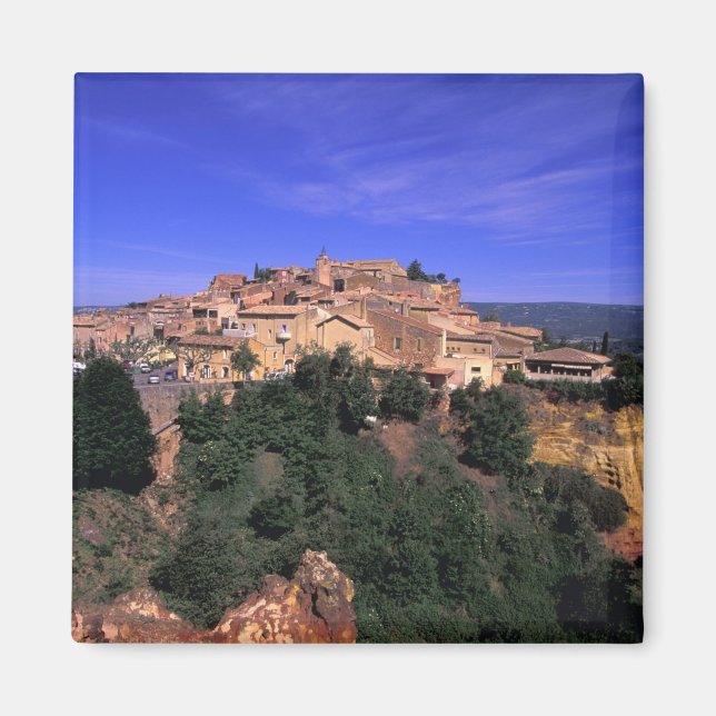 EU, France, Provence, Vaucluse, Rousillon. Magnet (Front)