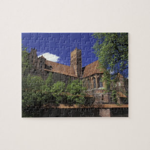 EU, Poland, Pomerania, Malbork. Europe's largest Jigsaw Puzzle