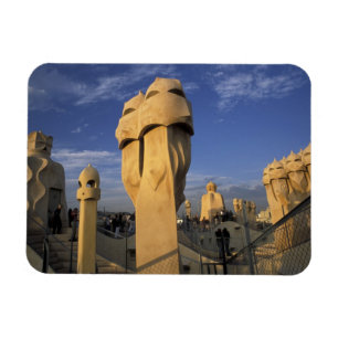 EU, Spain, Catalonia, Barcelona. Antonio Gaudi's Magnet