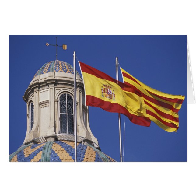 EU, Spain, Catalonia, Palau de la Generalitat. (Front Horizontal)