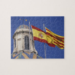 EU, Spain, Catalonia, Palau de la Generalitat. Jigsaw Puzzle