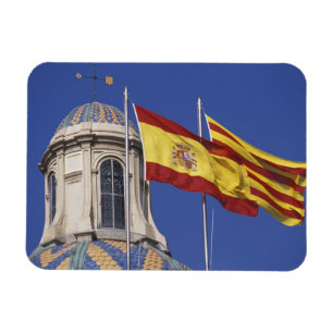 EU, Spain, Catalonia, Palau de la Generalitat. Magnet