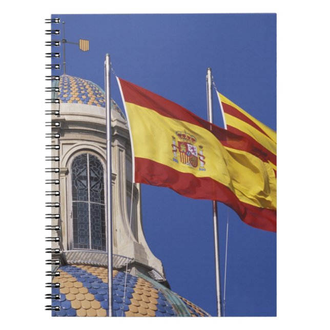 EU, Spain, Catalonia, Palau de la Generalitat. Notebook (Front)