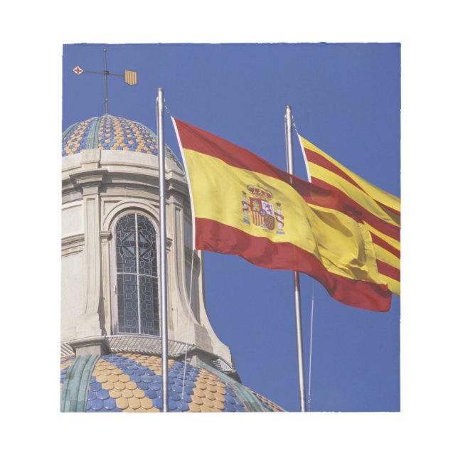 EU, Spain, Catalonia, Palau de la Generalitat. Notepad (Front)