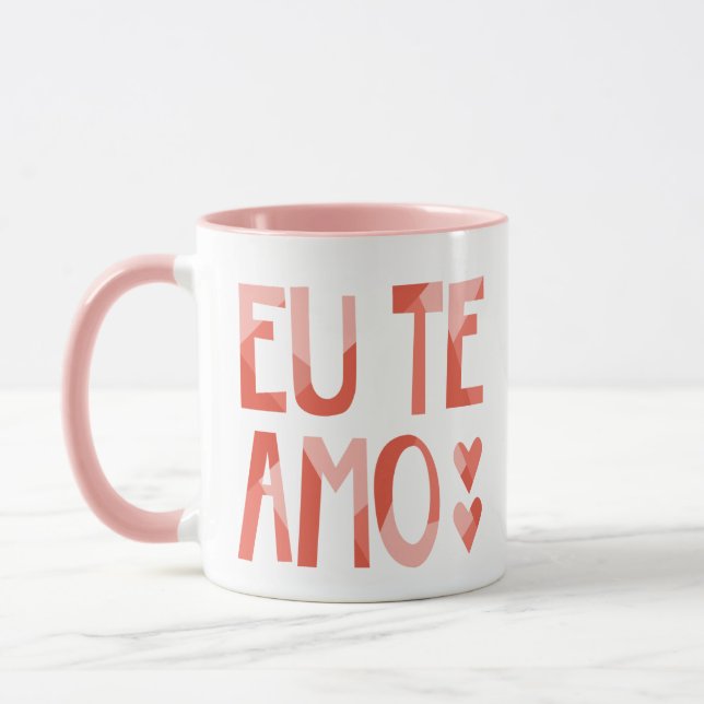 Eu Te Amo Mug (Left)
