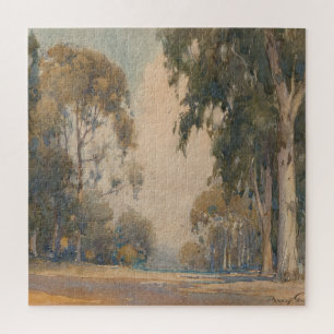 Eucalyptus (1922) – Delicate Watercolor Botanical Jigsaw Puzzle