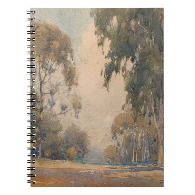 Eucalyptus (1922) – Delicate Watercolor Botanical Notebook (Front)
