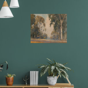 Eucalyptus (1922) – Delicate Watercolor Botanical Poster