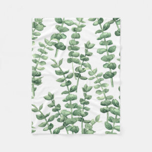 Eucalyptus 1 fleece blanket