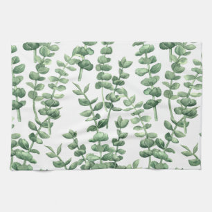 Eucalyptus 1 tea towel