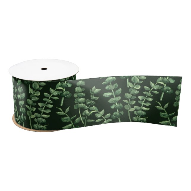 Eucalyptus 2 satin ribbon (Spool)