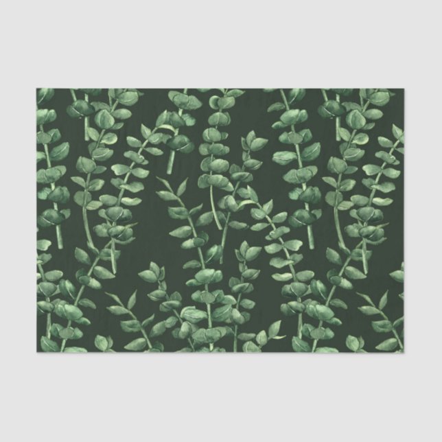 Eucalyptus 2 tissue paper (Front)