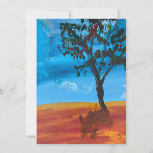 Eucalyptus Acrylic Art Card