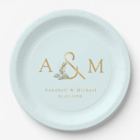 Eucalyptus Ampersand Wedding Box