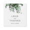 Eucalyptus and Greenery Watercolor Thank You Card