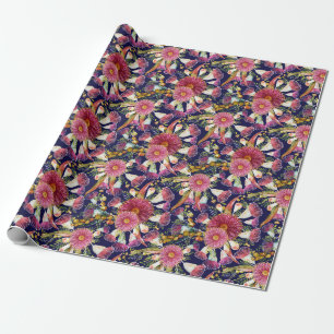 Eucalyptus And Wattle Spring Blooms Wrapping Paper