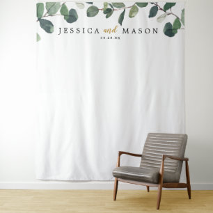 Eucalyptus Backdrop Photo Booth Tapestry