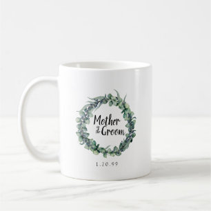 Eucalyptus Berry Botancial Mother of the Groom Coffee Mug