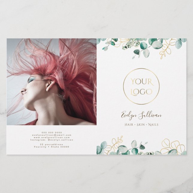 Eucalyptus bifold brochure (Front)