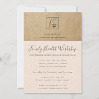 EUCALYPTUS BLUSH ROSE FAUNA KRAFT WORKSHOP EVENT