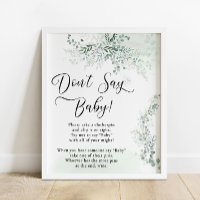 Eucalyptus Botanical Sage Green Taco Bar