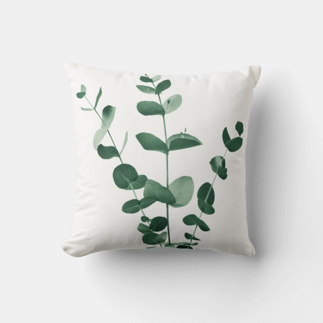 Eucalyptus Branch Dream #1 #foliage #decor #art Cushion (Front)