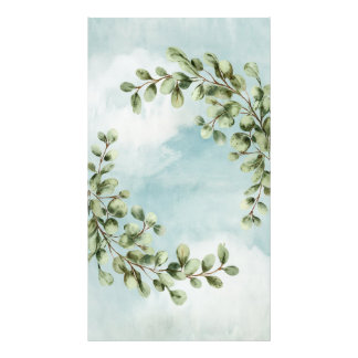eucalyptus branch photo print
