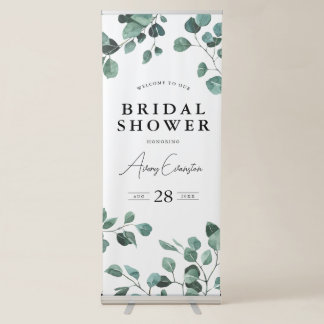 Eucalyptus Bridal Shower Banner