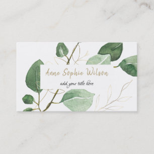 eucalyptus business card