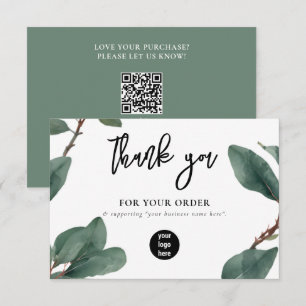 Eucalyptus Business Thank You Logo Social Media