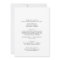 Eucalyptus Calligraphy Front & Back Wedding 
