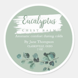 Eucalyptus Chest Rub / Balm Label