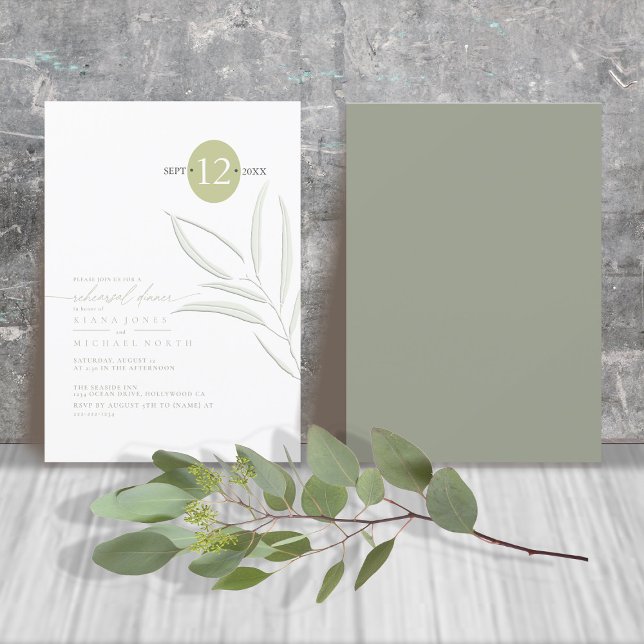Eucalyptus Colour Tones Rehearsal Dinne Green ID90 (Creator Uploaded)