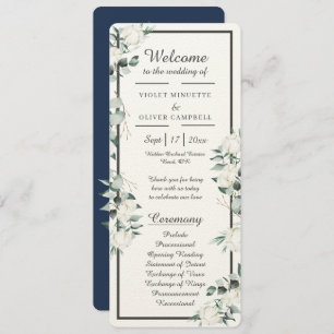 Eucalyptus Cotton   Felt Ecru Flat Program Programme