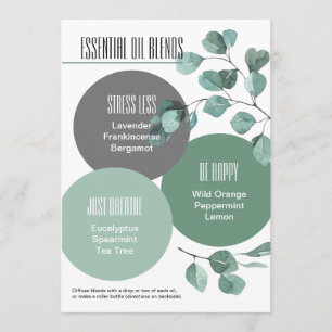 Eucalyptus Essential Oil Blends Roller Bottle Invi Invitation