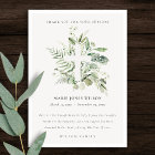 Eucalyptus Fern Foliage Cross Memorial Service