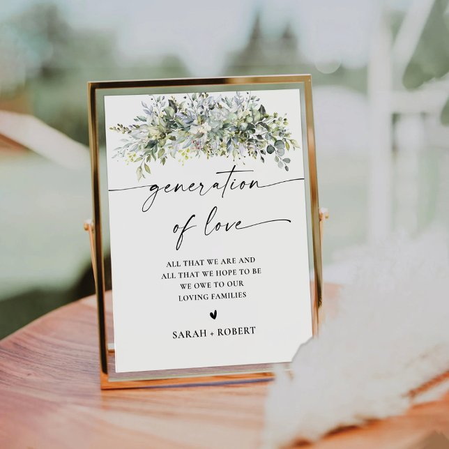 Eucalyptus Floral Generation of Love Sign (Creator Uploaded)