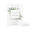 Eucalyptus Foliage Square Frame Save the Date Card
