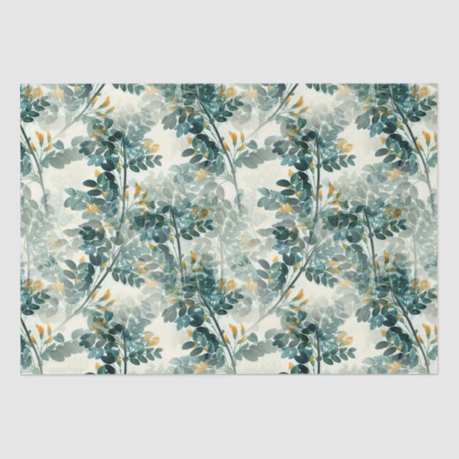  Eucalyptus Foliage  Tissue Paper (Front)