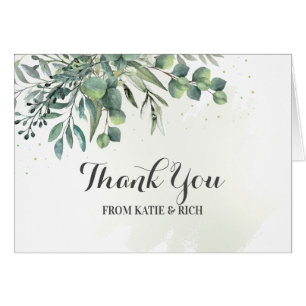 Eucalyptus Garden Thank You Card