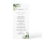 Eucalyptus Green Foliage Menu Card