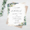 Eucalyptus greenery budget wedding invitation
